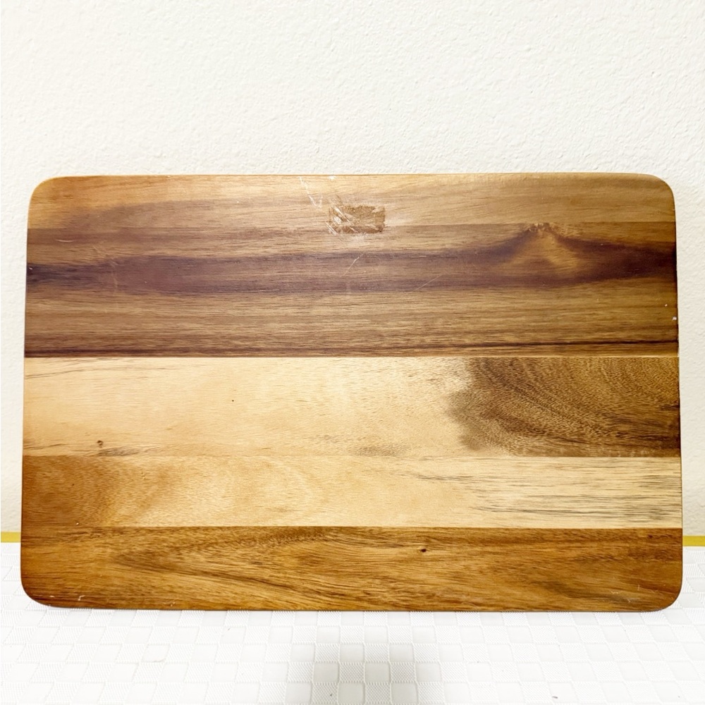 Wood Decorative Anthropologie inspired Holiday Santa Christmas Cutting Board - Picture 2 of 5